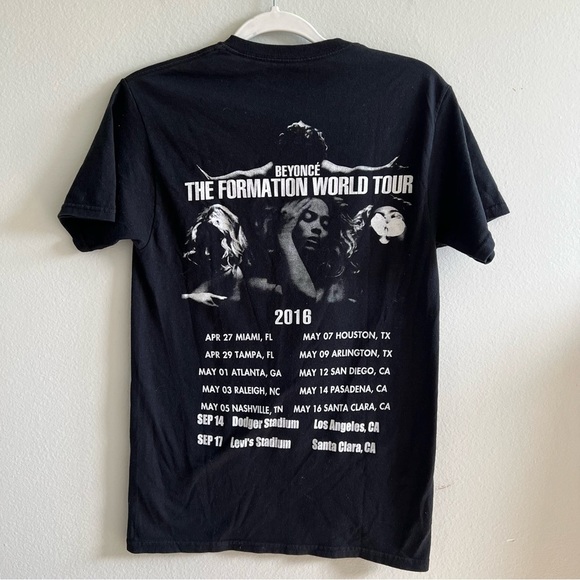 Beyoncé THE FORMATION World Tour 2016 Concert Merchandise Shirt Size Small - Picture 6 of 11